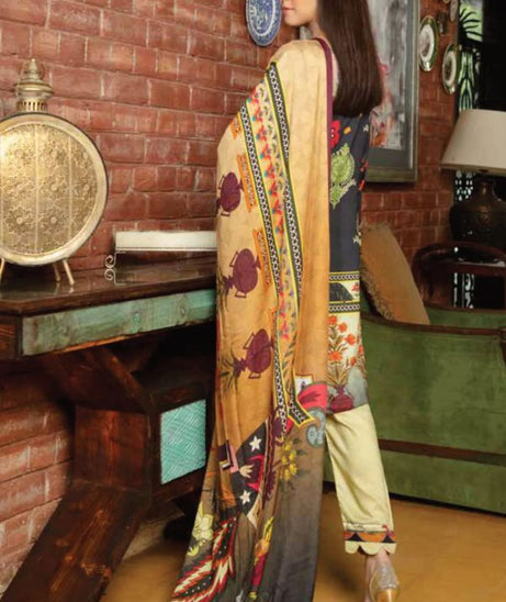 Shaista Minakari DP/Emb Linen'20 D#21