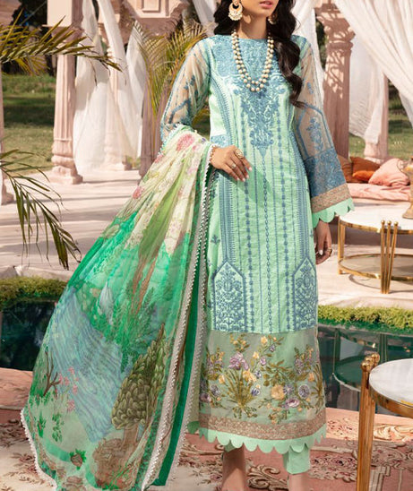 Shaista Muscari L/Emb Lawn`21 D#103  V#2
