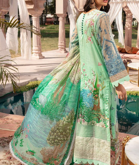 Shaista Muscari L/Emb Lawn`21 D#103  V#2