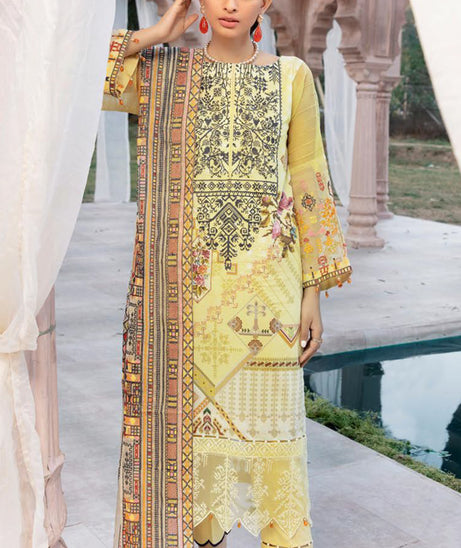 Shaista Muscari L/Emb Lawn`21 D#112  V#2