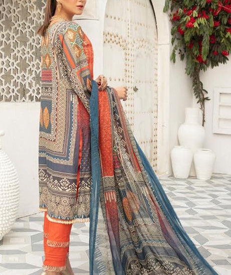 Shaista Parishay Emb Lawn`21 D#70