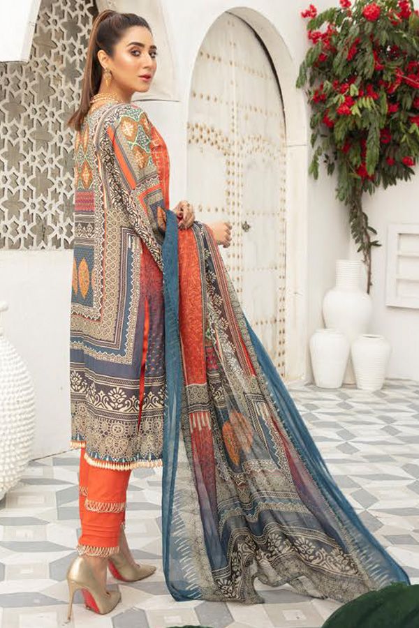 Shaista Parishay Emb Lawn`21 D#70