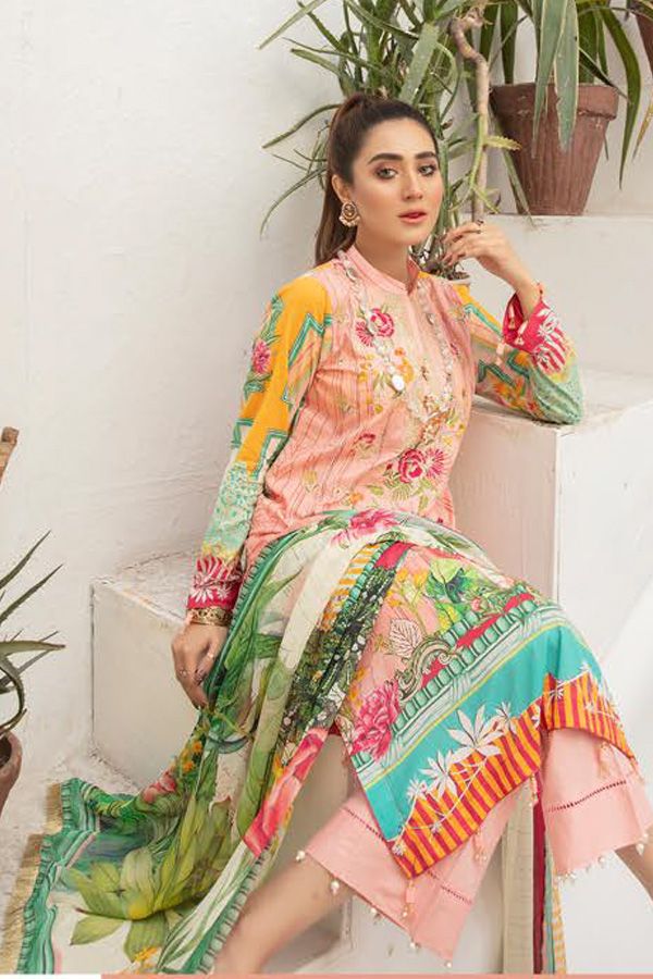 Shaista Parishay Emb Lawn`21 D#76