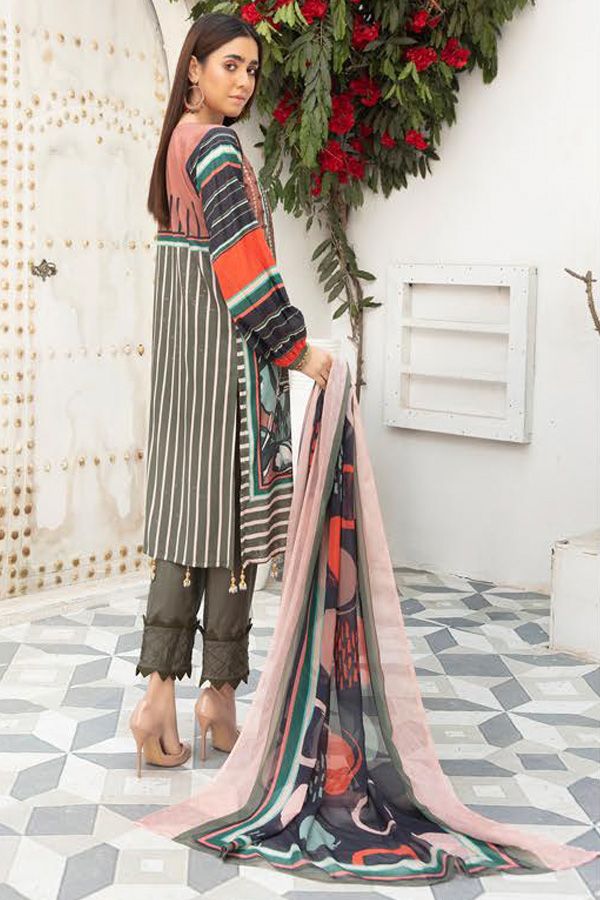 Shaista Parishay Emb Lawn`21 D#77