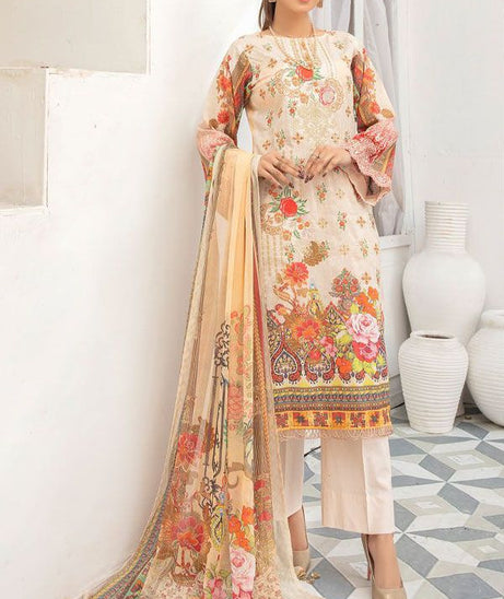 Shaista Parishay Emb Lawn`21 D#78