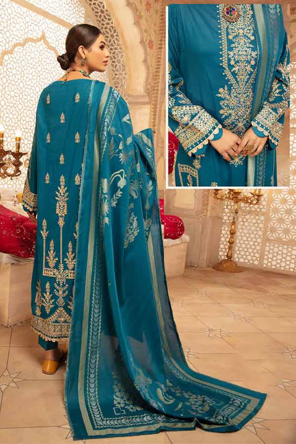 Shaista Premium Emb Lawn`22 D#76