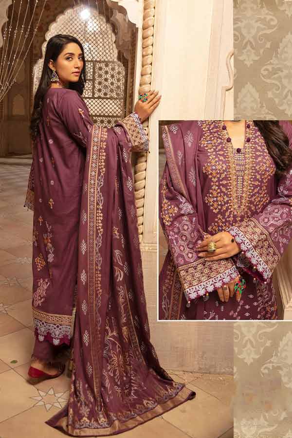 Shaista Premium Emb Lawn`22 D#82