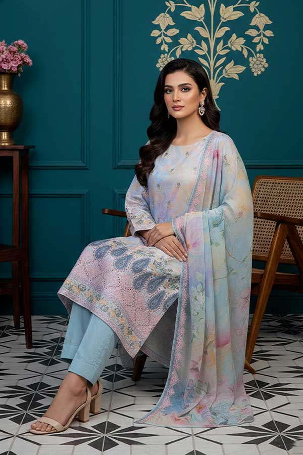 Shaista Roneo Luxury Lawn`26 D#401