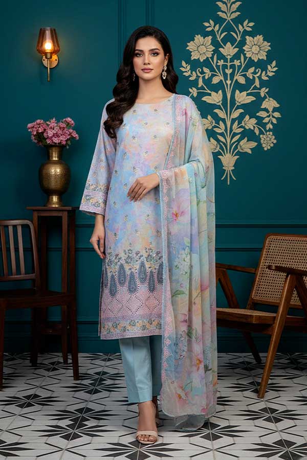 Shaista Roneo Luxury Lawn`26 D#401