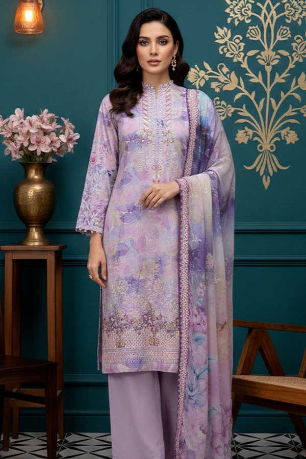 Shaista Roneo Luxury Lawn`26 D#404