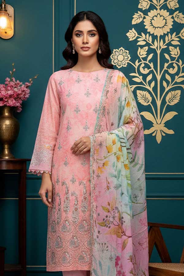 Shaista Roneo Luxury Lawn`26 D#406