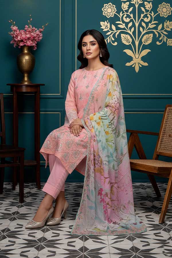 Shaista Roneo Luxury Lawn`26 D#406