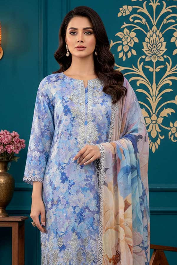 Shaista Roneo Luxury Lawn`26 D#408