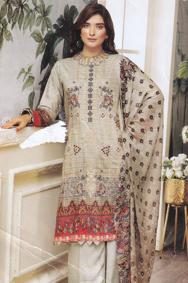 Shaista Rooma P/Emb Viscose`20 D#237