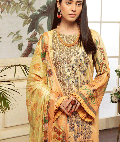 Shaista Rooma P/Emb Viscose`20 D#245