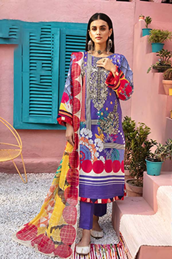 Shaista Sawera Print Lawn'22 D#49