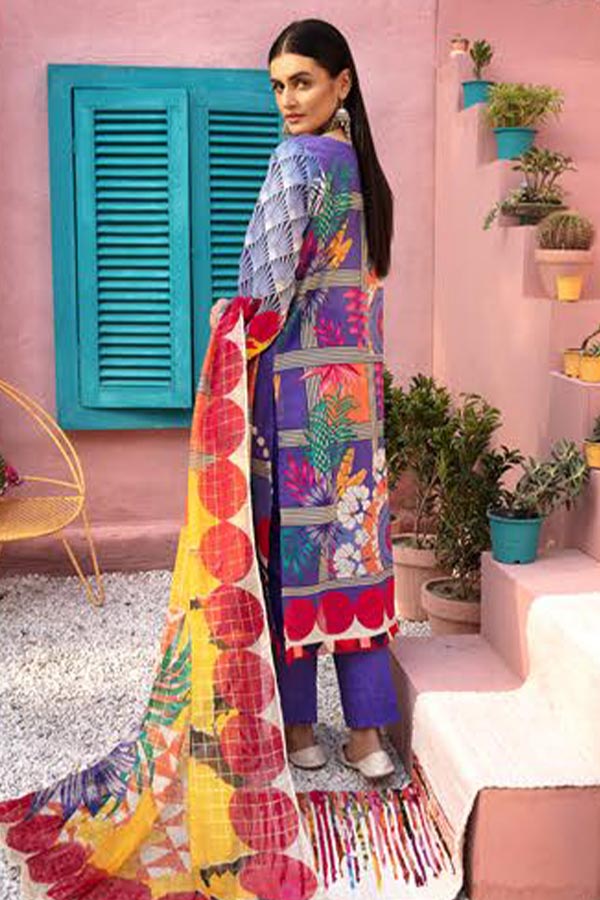 Shaista Sawera Print Lawn'22 D#49