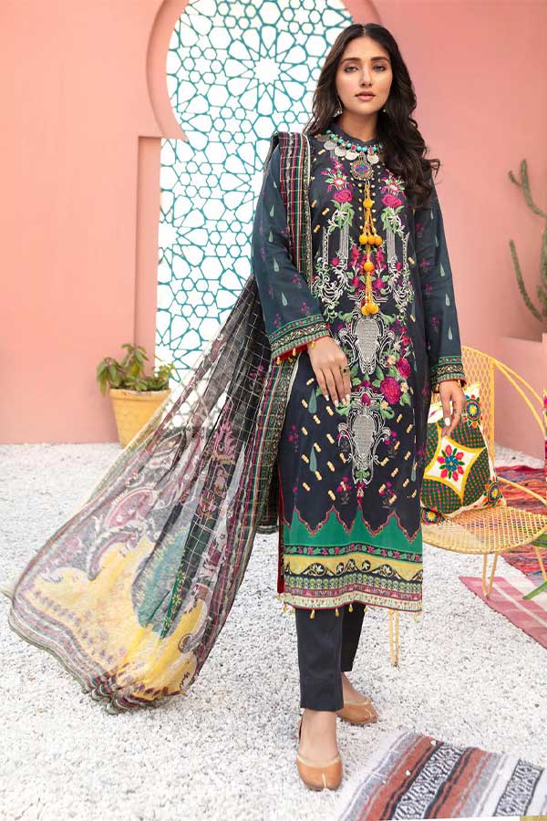 Shaista Sawera Print Lawn'22 D#51