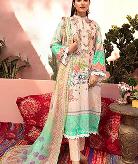 Shaista Sawera Print Lawn'22 D#52