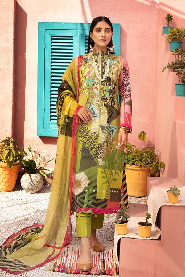 Shaista Sawera Print Lawn'22 D#53