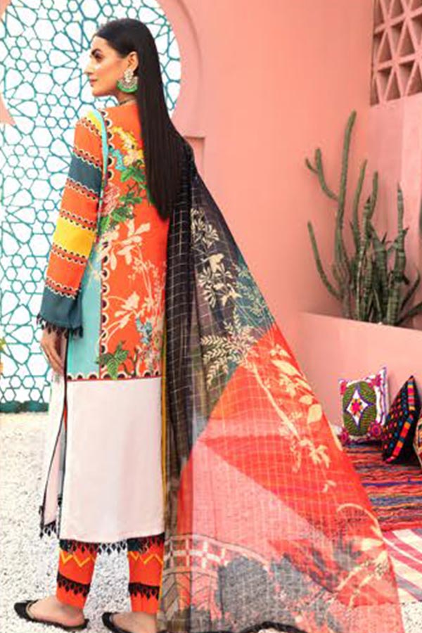 Shaista Sawera Print Lawn'22 D#54