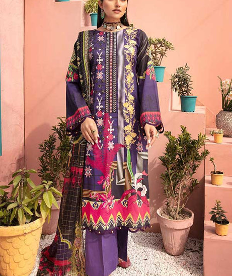 Shaista Sawera Print Lawn'22 D#55