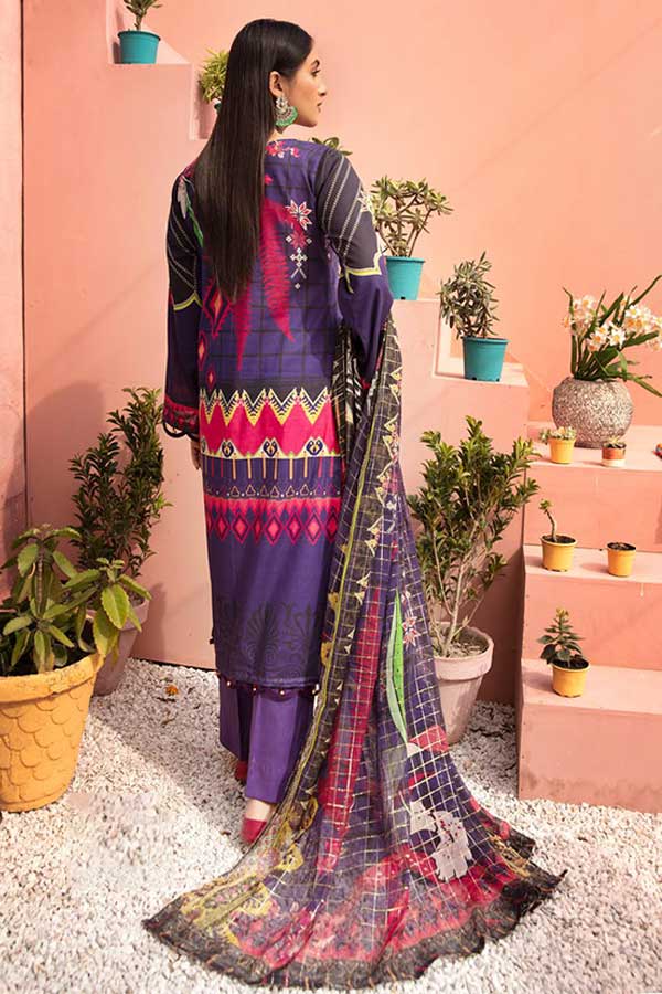 Shaista Sawera Print Lawn'22 D#55