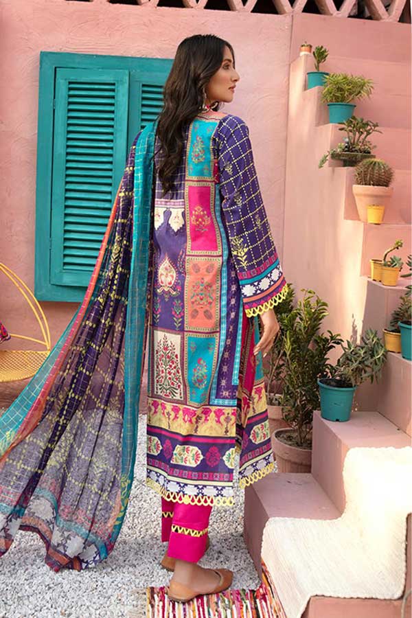 Shaista Sawera Print Lawn'22 D#57