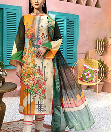 Shaista Sawera Print Lawn'22 D#58