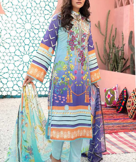 Shaista Sawera Print Lawn'22 D#60