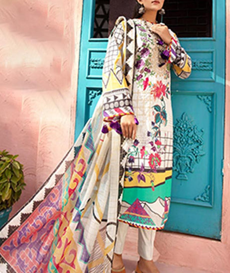 Shaista Sawera Print Lawn'22 D#61