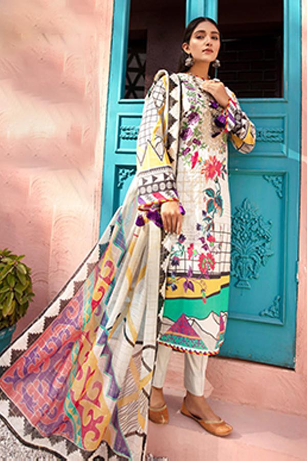 Shaista Sawera Print Lawn'22 D#61