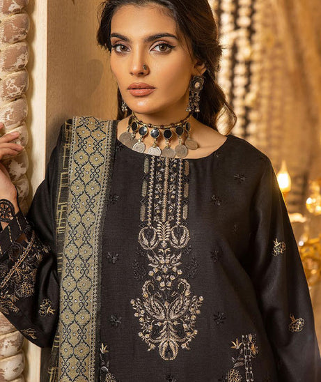 Shaista Semi Peach Jacquard'24 D#394