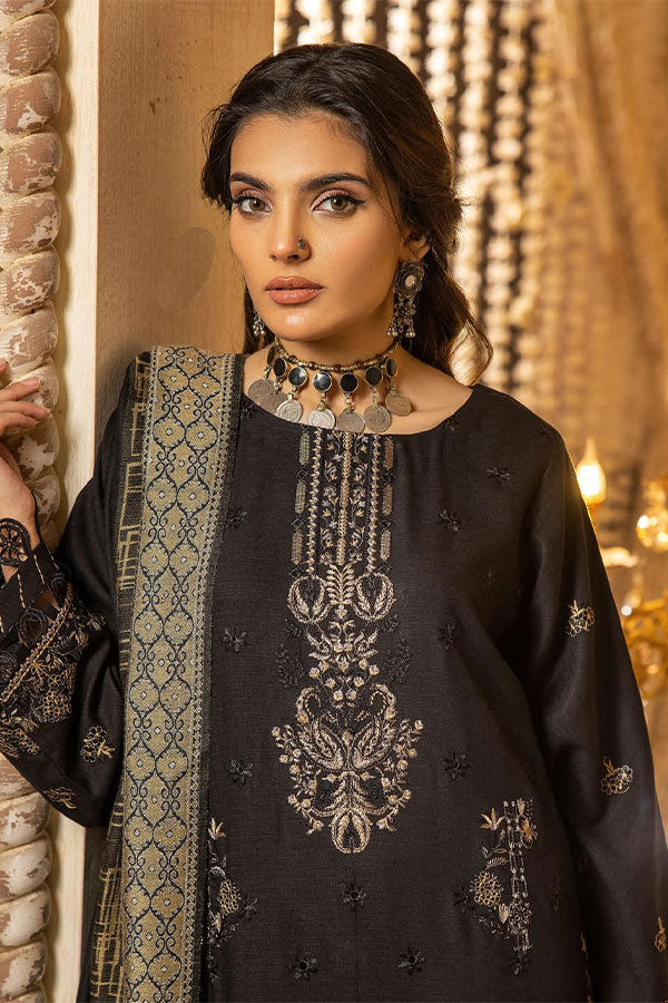 Shaista Semi Peach Jacquard'24 D#394