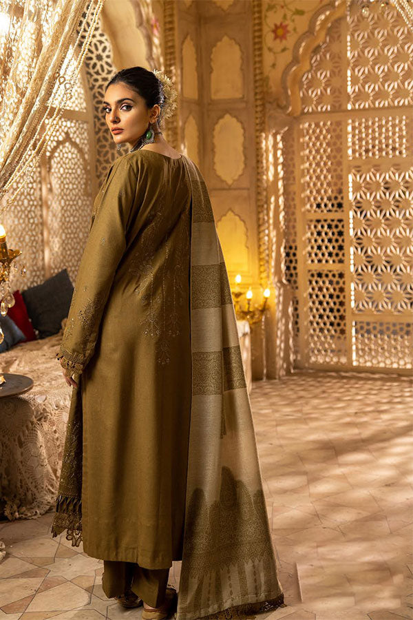 Shaista Semi Peach Jacquard'24 D#398