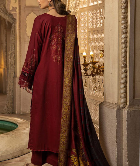 Shaista Semi Peach Jacquard'24 D#399