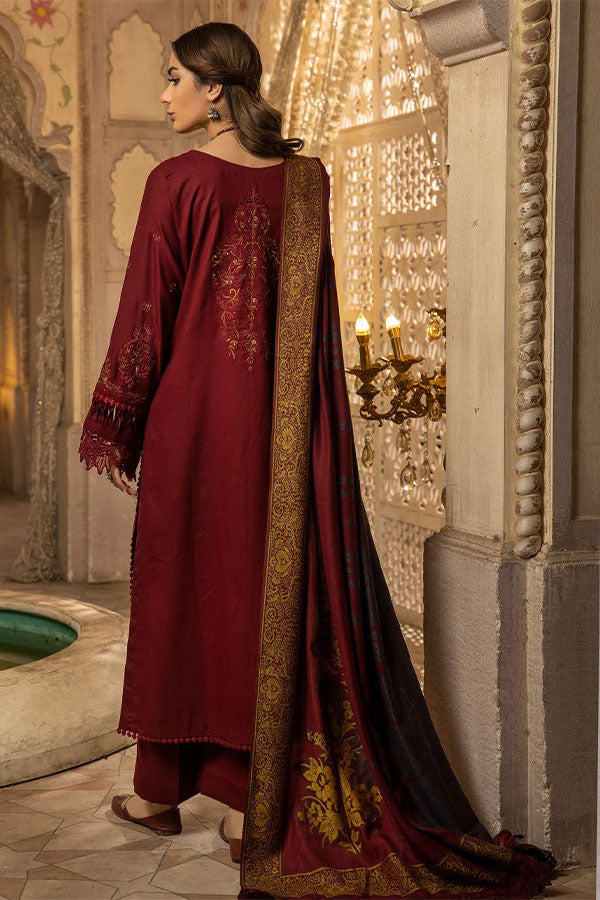 Shaista Semi Peach Jacquard'24 D#399