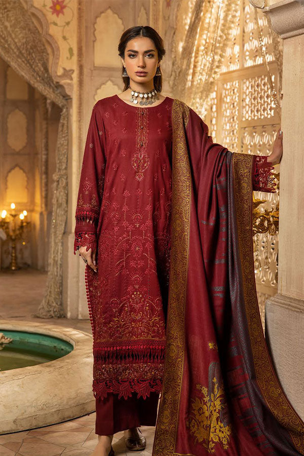 Shaista Semi Peach Jacquard'24 D#399