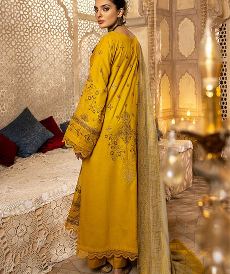 Shaista Semi Peach Jacquard`25 D#402