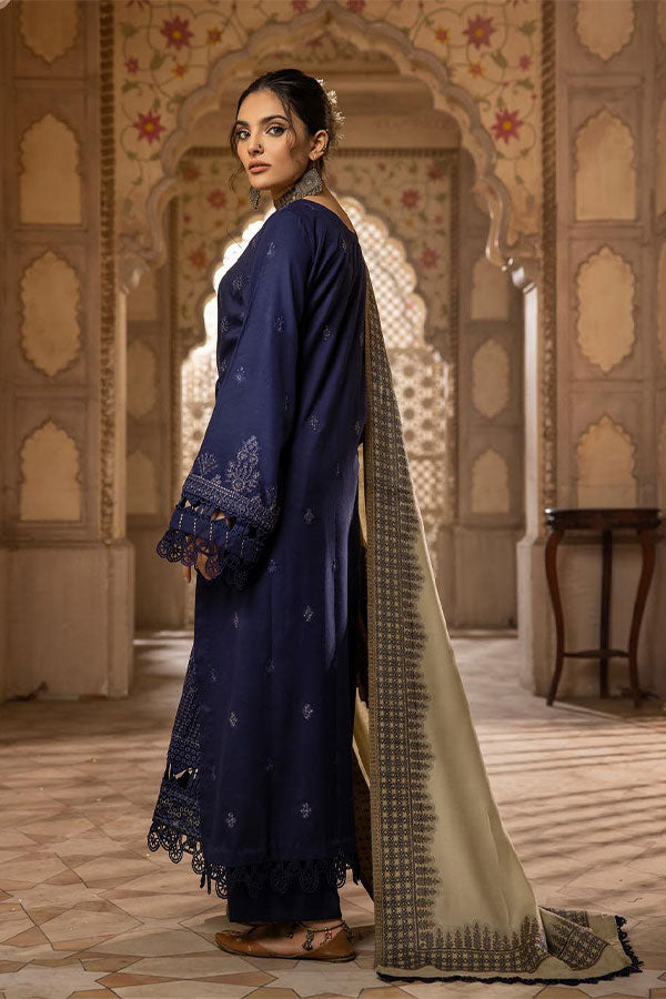 Shaista Semi Peach Jacquard`25 D#403