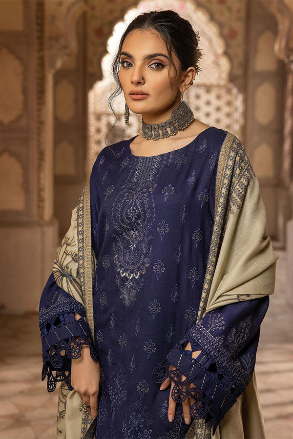 Shaista Semi Peach Jacquard`25 D#403