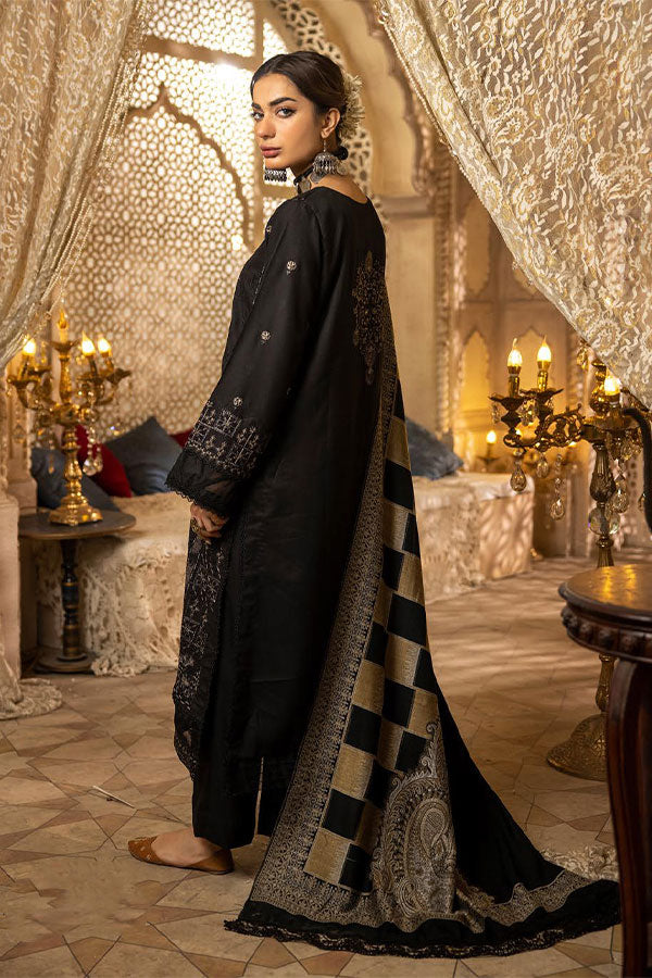 Shaista Semi Peach Jacquard`25 D#408