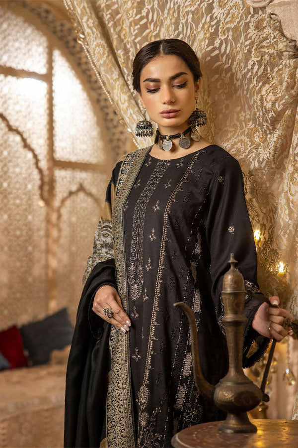 Shaista Semi Peach Jacquard`25 D#408