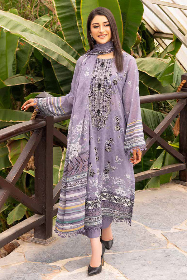 Shaista Shanzay S/Emb Lawn`23 D#70