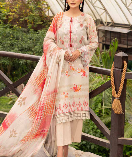 Shaista Shanzay S/Emb Lawn`23 D#71