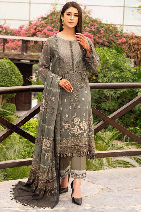 Shaista Shanzay S/Emb Lawn`23 D#73