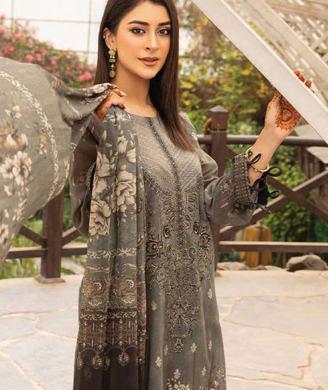 Shaista Shanzay S/Emb Lawn`23 D#73