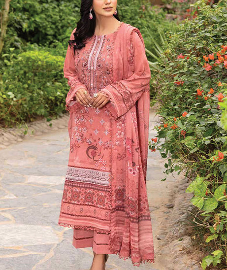 Shaista Shanzay S/Emb Lawn`23 D#77