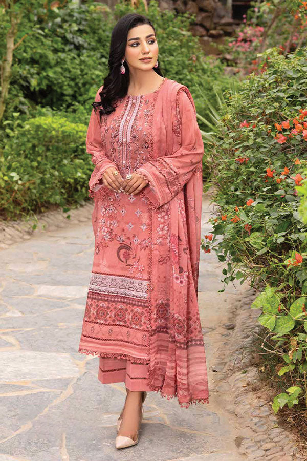 Shaista Shanzay S/Emb Lawn`23 D#77