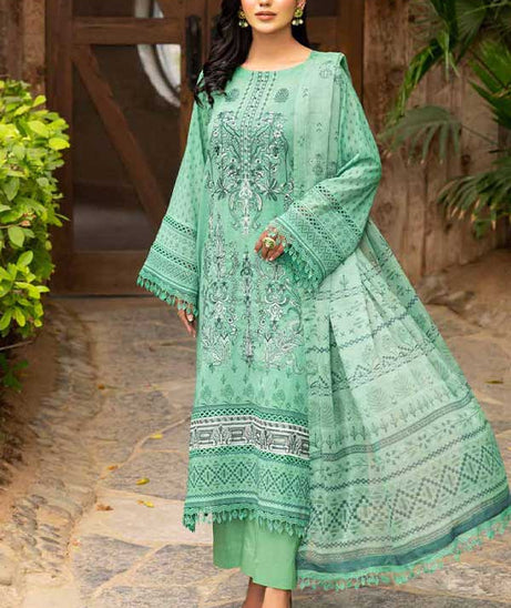 Shaista Shanzay S/Emb Lawn`23 D#79